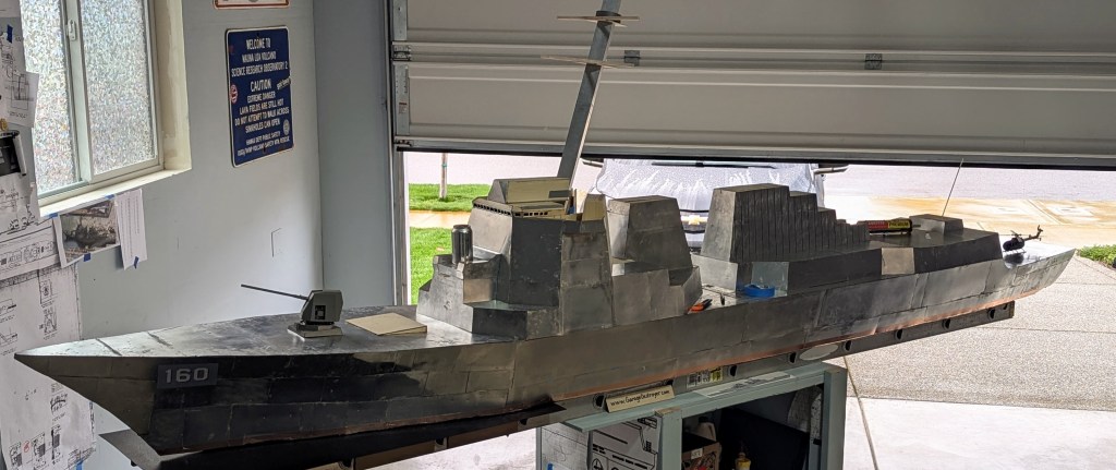 1/35 scale model USN DDG